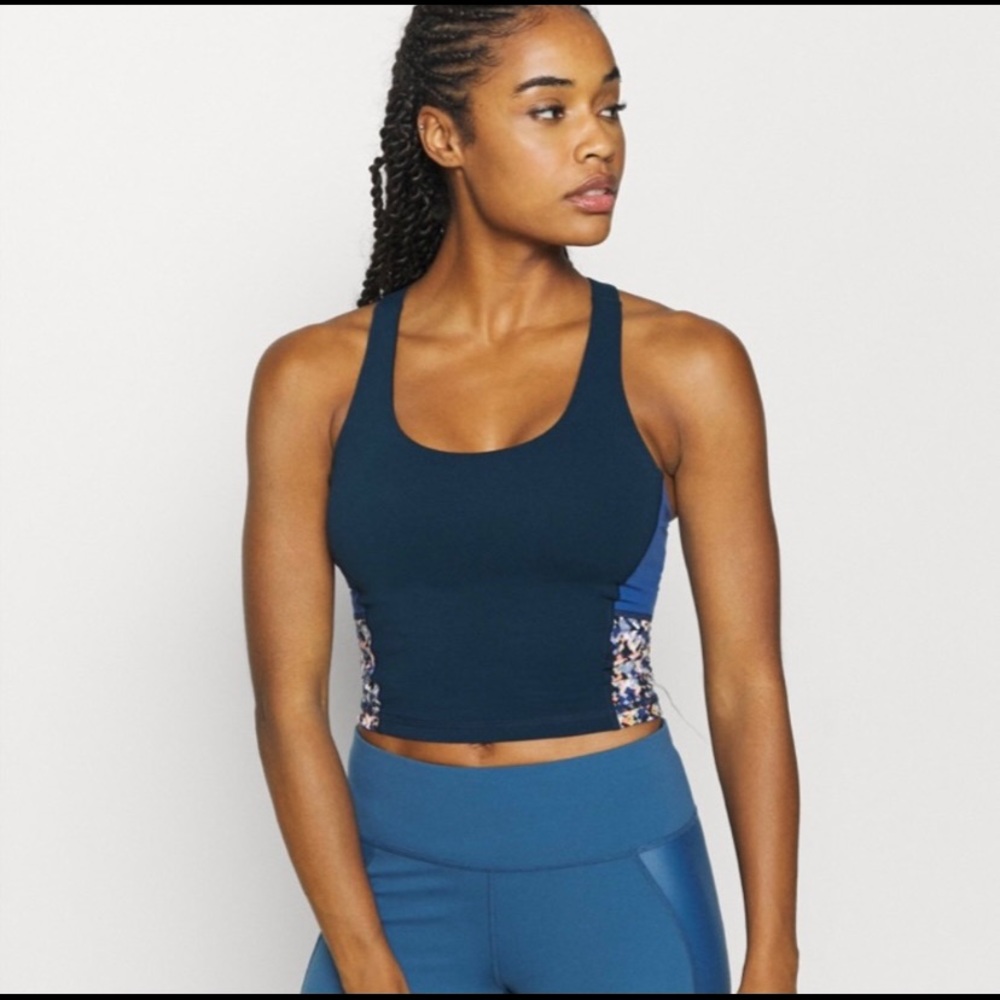 Sweaty Betty Power Cropped Workout Vest Tank Top